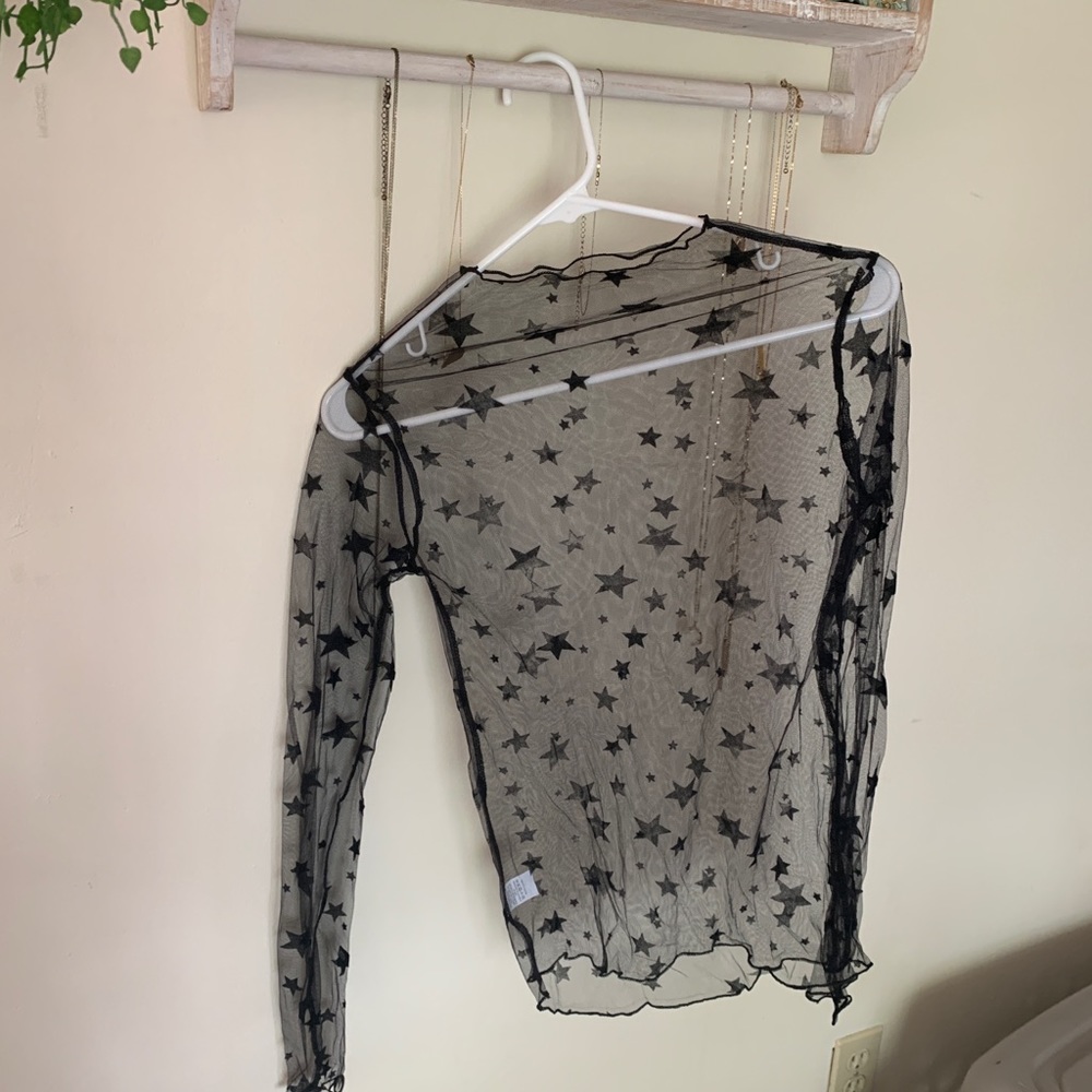 Stylish star over shirt!